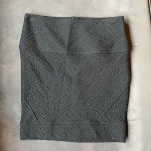 Iro black mini skirt